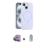 MARSİLYAN™- iPhone 15 Kılıf Yankı Form Serisi - Siyah Joko Magic 5D Cam + Raze Metal Kamera Lens - YL