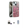 MARSİLYAN™- iPhone 15 Kılıf Zirve Modern Prime - Siyah Joko Magic 5D Cam + Bilvis Titan Kamera Lens - PE