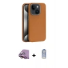 MARSİLYAN™- iPhone 15 Kılıf Zirve Modern Prime - Siyah Joko Magic 5D Cam + Raze Metal Kamera Lens - PE