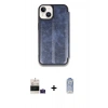 MARSİLYAN™- iPhone 15 Kılıf Zirve Yansıma Serisi - Siyah Joko Magic 5D Cam + Bilvis Titan Kamera Lens - PE