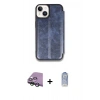 MARSİLYAN™- iPhone 15 Kılıf Zirve Yansıma Serisi - Siyah Joko Magic 5D Cam + Raze Metal Kamera Lens - YL