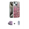 MARSİLYAN™- iPhone 15 Plus Kılıf Zirve Modern Prime - Siyah Joko Magic 5D Cam + Raze Metal Kamera Lens - YL