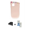 MARSİLYAN™- iPhone 15 Pro Kılıf Akış Yansıma - Şeffaf Royal Nano Ekran Koruyucu + Raze Metal Kamera Lens - GS