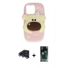 MARSİLYAN™- iPhone 15 Pro Kılıf Akış Yansıma - Siyah 360 Mat Full Body Arka Koruyucu + Raze Metal Kamera Lens - LT