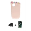 MARSİLYAN™- iPhone 15 Pro Kılıf Akış Yansıma - Siyah 360 Mat Full Body Arka Koruyucu + Raze Metal Kamera Lens - TMGI