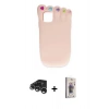 MARSİLYAN™- iPhone 15 Pro Kılıf Akış Yansıma - Siyah Bilvis 3D Cam Ekran Koruyucu + Raze Metal Kamera Lens - GS