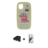 MARSİLYAN™- iPhone 15 Pro Kılıf Akış Yansıma - Siyah Bilvis 3D Mat Cam Ekran Koruyucu + Raze Metal Kamera Lens - TMGI