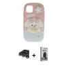 MARSİLYAN™- iPhone 15 Pro Kılıf Akış Yansıma - Siyah Bilvis Hayalet Cam Ekran Koruyucu + Raze Metal Kamera Lens - GS