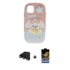 MARSİLYAN™- iPhone 15 Pro Kılıf Akış Yansıma - Siyah Buffer Hayalet Cam Ekran Koruyucu + Raze Metal Kamera Lens - SH
