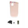MARSİLYAN™- iPhone 15 Pro Kılıf Akış Yansıma - Siyah Joko Magic 5D Hayalet Cam + Raze Metal Kamera Lens - GS