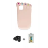 MARSİLYAN™- iPhone 15 Pro Kılıf Akış Yansıma - Siyah Polymer Nano Ekran Koruyucu + Raze Metal Kamera Lens - TMGI