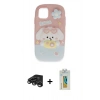 MARSİLYAN™- iPhone 15 Pro Kılıf Akış Yansıma - Siyah Polymer Nano Ekran Koruyucu + Raze Metal Kamera Lens - TMGI