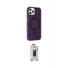 MARSİLYAN™- iPhone 15 Pro Kılıf Çekirdek Modern Prime - Siyah Bilvis Hayalet Cam Ekran Koruyucu