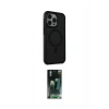 MARSİLYAN™- iPhone 15 Pro Kılıf Çekirdek Yansıma Prime - Şeffaf 360 Full Body Arka Koruyucu
