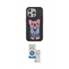MARSİLYAN™- iPhone 15 Pro Kılıf İz Minimal Koleksiyonu - Şeffaf Royal Nano Ekran Koruyucu