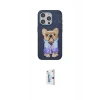 MARSİLYAN™- iPhone 15 Pro Kılıf İz Minimal Koleksiyonu - Siyah Bilvis 0.18mm Plus Cam Ekran Koruyucu