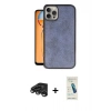 MARSİLYAN™- iPhone 15 Pro Kılıf Kıvılcım Işık Serisi - Şeffaf Pasifik Cam Ekran Koruyucu + Raze Metal Kamera Lens - TMGI
