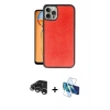 MARSİLYAN™- iPhone 15 Pro Kılıf Kıvılcım Işık Serisi - Siyah 3D Antistatik Seramik Nano Ekran Koruyucu + Raze Metal Kamera Lens - GS