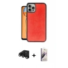 MARSİLYAN™- iPhone 15 Pro Kılıf Kıvılcım Işık Serisi - Siyah Bilvis 3D Mat Cam Ekran Koruyucu + Raze Metal Kamera Lens - SH
