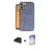 MARSİLYAN™- iPhone 15 Pro Kılıf Kıvılcım Işık Serisi - Siyah Bilvis 5in1 3D Magic Cam Ekran Koruyucu + Raze Metal Kamera Lens - TMGI