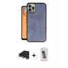 MARSİLYAN™- iPhone 15 Pro Kılıf Kıvılcım Işık Serisi - Siyah Joko 5D Cam + Raze Metal Kamera Lens - TMGI