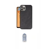 MARSİLYAN™- iPhone 15 Pro Kılıf Kıvılcım Işık Serisi - Siyah Joko Magic 5D Cam