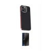 MARSİLYAN™- iPhone 15 Pro Kılıf Kıvılcım Modern Özel Seri - Siyah 3D Antistatik Hayalet Cam Ekran Koruyucu