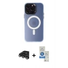 MARSİLYAN™- iPhone 15 Pro Kılıf Kozmos Çizgi Prime - Şeffaf Royal Nano Ekran Koruyucu + Raze Metal Kamera Lens - TMGI