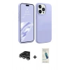 MARSİLYAN™- iPhone 15 Pro Kılıf Kozmos Yansıma Özel Seri - Şeffaf Pasifik Cam Ekran Koruyucu + Raze Metal Kamera Lens - GS