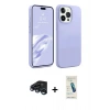 MARSİLYAN™- iPhone 15 Pro Kılıf Kozmos Yansıma Özel Seri - Şeffaf Pasifik Cam Ekran Koruyucu + Raze Metal Kamera Lens - LT