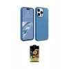 MARSİLYAN™- iPhone 15 Pro Kılıf Kozmos Yansıma Özel Seri - Siyah Buffer Cam Ekran Koruyucu