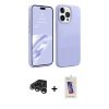 MARSİLYAN™- iPhone 15 Pro Kılıf Kozmos Yansıma Özel Seri - Siyah Joko 5D Cam + Raze Metal Kamera Lens - GS