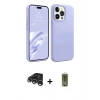 MARSİLYAN™- iPhone 15 Pro Kılıf Kozmos Yansıma Özel Seri - Siyah Joko Magic 5D Hayalet Cam + Raze Metal Kamera Lens - GS
