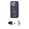 MARSİLYAN™- iPhone 15 Pro Kılıf Nova Form Koleksiyonu - Şeffaf Pasifik Cam Ekran Koruyucu + Raze Metal Kamera Lens - LT