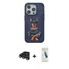 MARSİLYAN™- iPhone 15 Pro Kılıf Nova Form Koleksiyonu - Şeffaf Pasifik Cam Ekran Koruyucu + Raze Metal Kamera Lens - TMGI