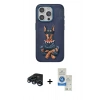 MARSİLYAN™- iPhone 15 Pro Kılıf Nova Form Koleksiyonu - Şeffaf Royal Nano Ekran Koruyucu + Raze Metal Kamera Lens - LT