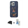 MARSİLYAN™- iPhone 15 Pro Kılıf Nova Form Koleksiyonu - Şeffaf Royal Nano Ekran Koruyucu + Raze Metal Kamera Lens - TMGI