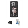 MARSİLYAN™- iPhone 15 Pro Kılıf Nova Form Koleksiyonu - Şeffaf Royal Nano Ekran Koruyucu + Raze Metal Kamera Lens - TMGI