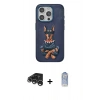 MARSİLYAN™- iPhone 15 Pro Kılıf Nova Form Koleksiyonu - Siyah Joko Magic 5D Cam + Raze Metal Kamera Lens - GS
