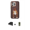 MARSİLYAN™- iPhone 15 Pro Kılıf Nova Form Koleksiyonu - Siyah Joko Magic 5D Hayalet Cam + Raze Metal Kamera Lens - GS