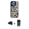 MARSİLYAN™- iPhone 15 Pro Kılıf Odak Klasik Serisi - Şeffaf 360 Full Body Arka Koruyucu + Raze Metal Kamera Lens - SH