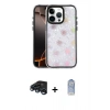 MARSİLYAN™- iPhone 15 Pro Kılıf Odak Prime - Siyah Joko Magic 5D Cam + Raze Metal Kamera Lens - LT