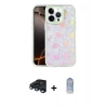MARSİLYAN™- iPhone 15 Pro Kılıf Odak Prime - Siyah Joko Magic 5D Cam + Raze Metal Kamera Lens - LT