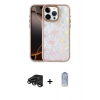 MARSİLYAN™- iPhone 15 Pro Kılıf Odak Prime - Siyah Joko Magic 5D Cam + Raze Metal Kamera Lens - TMGI