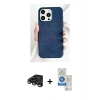 MARSİLYAN™- iPhone 15 Pro Kılıf Pusula Modern - Şeffaf Royal Nano Ekran Koruyucu + Raze Metal Kamera Lens - TMGI