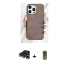 MARSİLYAN™- iPhone 15 Pro Kılıf Pusula Modern - Siyah Joko Magic 5D Hayalet Cam + Raze Metal Kamera Lens - GS