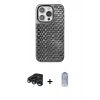 MARSİLYAN™- iPhone 15 Pro Kılıf Siluet Form Serisi - Siyah Joko Magic 5D Cam + Raze Metal Kamera Lens - LT