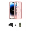 MARSİLYAN™- iPhone 15 Pro Kılıf Siluet Minimal Prime - Siyah Joko Magic 5D Hayalet Cam + Siyah Raze Metal Kamera Lens