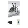 MARSİLYAN™- iPhone 15 Pro Kılıf Vadi Çizgi Özel Seri - Şeffaf Pasifik Cam Ekran Koruyucu + Raze Metal Kamera Lens - SH