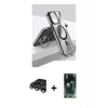 MARSİLYAN™- iPhone 15 Pro Kılıf Vadi Çizgi Özel Seri - Siyah 360 Mat Full Body Arka Koruyucu + Raze Metal Kamera Lens - GS
